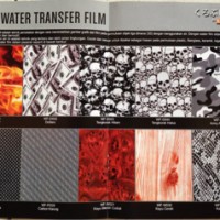 Jual Samurai paint/WTP FILM-water transfer printing film 3D Murah