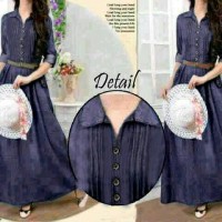 Jual Dress Denim Rempel Murah