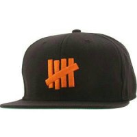 Jual Topi / Cap / Hat Snapback UNDEFEATED - orange Murah