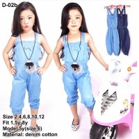 Denim Kids Jumpsuit