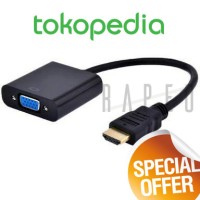 Kabel HDMI to VGA Female Adapter