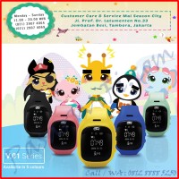 Jual Bipbip V.01 Jam Tangan GPS Tracker Pantau Anak Online Tracking Grosir Murah