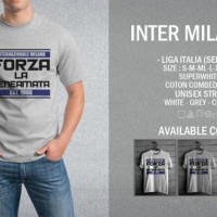 Kaos Inter Milan 04 T-Shirt Raglan Bola Baju Football Club
