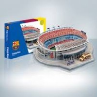 Jual 3D Puzzle Stadium Nou Camp - Barcelona Murah