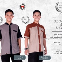 BAJU ATASAN/KOKO LENGAN PENDEK MURAH MUTIF MEN 3 & MEN 4