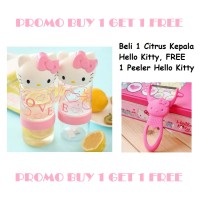 Jual PROMO BUY 1 GET 1 FREE - Beli Citrus Kepala Hello Kitty FREE Peeler HK Murah