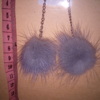 Anting Bulu / Anting Pom Pom