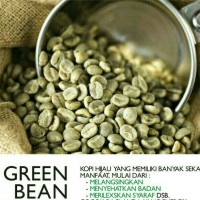 Jual KOPI HIJAU PELANGSING (BIJI)/GREEN COFFE ASLI Murah