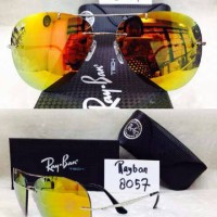 Jual kacamata rayban aviator 8057 lensa fire Grade Ori Murah
