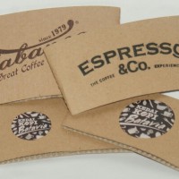 Jual Sleeve / jaket penahan panas untuk paper cup 8oz, 12oz, dan 16oz Murah