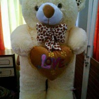 Jual TERMURAH BONEKA TEDDY BEAR PRINTING UK 90CM Murah
