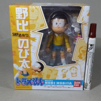 mainan action figure nobita shf recast full artikulasi tinggi 6inch