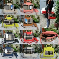 TAS BURBERRY TRAPEZIUM BEHEL SET DOMPET