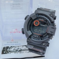 Jam Tangan Original Military Digitec Fishman Grey Loreng