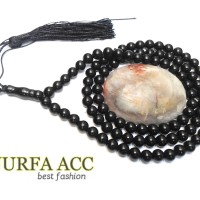 Jual Tasbih Batu Giok Hitam Import|black original jade Murah