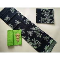 batik baju kerja wanita kombinasi