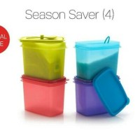 Jual Tupperware Smart Saver Shelf Saver Tempat Gula Garam Bumbu Toples Murah