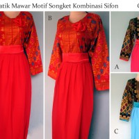 Gamis Batik | Dress Batik | Batik Wanita Modern | Grosir Batik Jogja