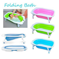 Jual BABY SAFE FOLDING BATH TUB SILICONE/ BAK MANDI BAYI LIPAT Murah