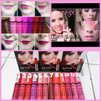 Jual NYX BUTTER GLOSS 99% LIKE ORI /Soft Matte Lip Cream Casing Warna-Warni Murah