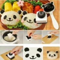 Jual Pencetak Cetakan Panda Nasi Rice Sushi Mold Bento Nori Seaweed Puncher Murah