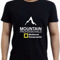 Jual KAOS BIG SIZE NATIONAL GEOGRAPHIC MOUNTAIN PROFESSIONALS(XXXL-XXXXL) Murah