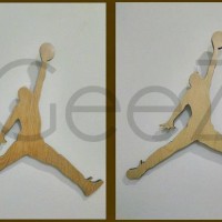 Jual Logo Air Jordan dari kayu ( nike, adidas, reebox dll. ) hiasan dinding Murah