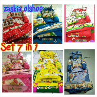 Kasur Bayi/Gendongan Bayi/Matras Bayi/Selimut Bayi Set 7 in 1