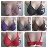 Jual 589 | Bra / BH Polkadot Cantik Tanpa Kawat Murah