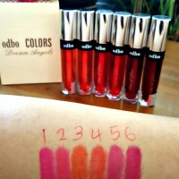 odbo liptint lipglos odbo lipstik odbo dream angel