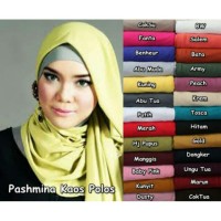 Jual Pashmina Kaos Polos (Kaos Rayon Super) Murah