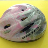 Jual Helm Sepeda Anak Merk United - Warna Pink Abu Murah