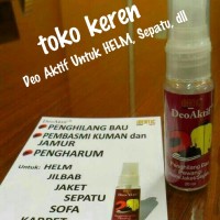 Jual Deo Aktif, penghilang bau, pembasmi kuman dan jamur utk helm, sepatu Murah
