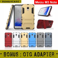 Jual Meizu M3 Note - IRON MAN Hard Case Armor Stand Holder Casing Cover ori Murah