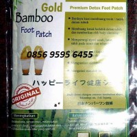 Jual Koyo Kaki Bamboo GOLD Foot Patch Detox Premium EMPUK TIDAK KERAS Murah