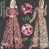 flaros dress gamis katun jepang murah grosir agen supliyer