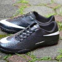 sepatu futsal nike hypervenom original premium black