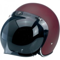 Biltwell Bubble Shield Black Smoke / Kaca Helm Biltwell