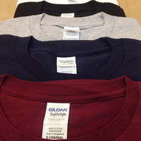 Jual Kaos Polos Gildan 63000 Softstyle Built Up T-shirt Murah