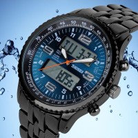 Quantum SKMEI Jam Tangan Pria LED Watch Tahan Air