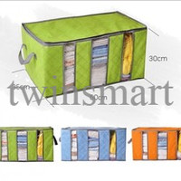 Jual Large Bamboo Charcoal / Cloth Organizer - Tempat Pakaian Rapi & Bersih Murah