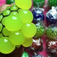 Jual Mainan unik stress ball slime bola anggur Murah