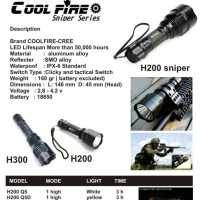 SENTER BELOR COOLFIRE H200 T65C SINAR KUNING 4000K