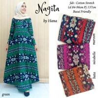 NAGITA DRESS BY HANA / GAMIS BATIK