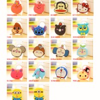Jual Key Cap cover gantungan kunci lucu hello kitty minion lilo doraemon Murah