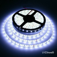 Jual LED STRIP SMD 5050 IP44 GEL SMD 300 LED FLEKSIBEL 5 METER PUTIH Murah