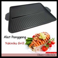 Jual Alat Panggang Double Pan Grill Yakiniku Diameter 37 X 26 CM Murah