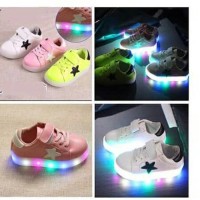 Jual SHOES STAR LED (Sepatu keren dengan lampu LED warna warni) Murah