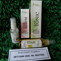 Jual PENUMBUH RAMBUT GREEN ANGELICA COMBO 1 UNTUK PENIPISAN DAN BOTAK Murah