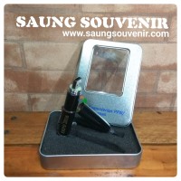 Flashdisk pulpen 8GB + Box dan grafir / Sablon custom